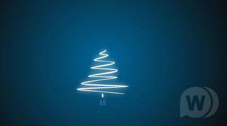 ActiveDen - Flash Christmas tree preloader - website loader