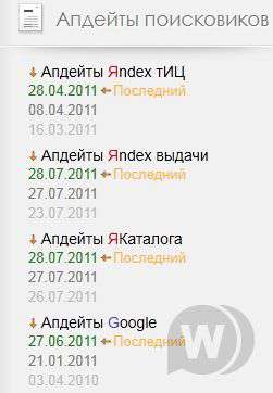 Яндекс и Google Апдейты 3.0