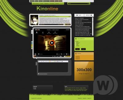 Шаблон Kinonline для DLE 9.3
