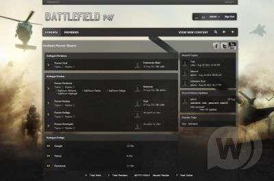 Battlefield P4F 1.0.1 для IPB 3.2.x
