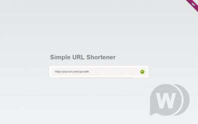 Скрипт сокращения ссылок Simple URL Shortener