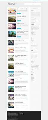 WordPress тема — Azsimple