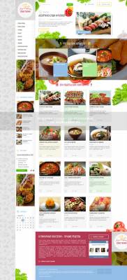 Кулинарный властелин - шаблон для кулинарных сайтов DLE 12