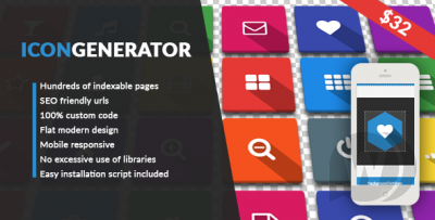 Icon Generator v1.1 - генератор иконок