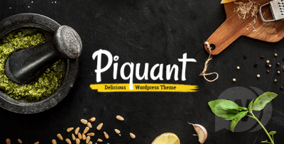 Piquant v1.1.1 - шаблон ресторана, бара и кафе WordPress