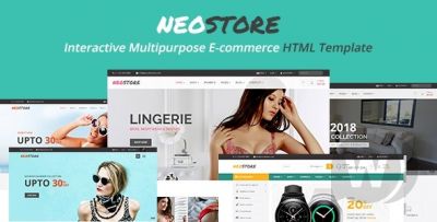 Neostore – HTML-шаблон электронной торговли