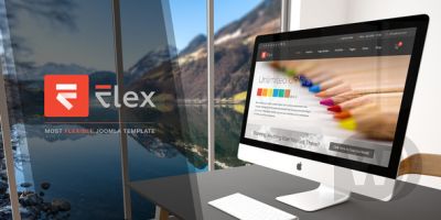 FLEX v3.9 - многоцелевой шаблон Joomla