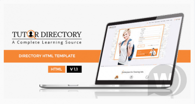 Tutor Directory HTML - шаблон для Академия HTML