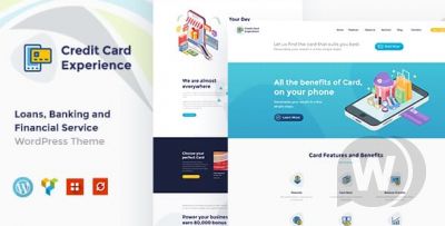 Credit Card Experience v1.2.2 - шаблон WordPress на тему кредитов
