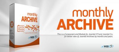 Monthly Archive Pro 4.4.6 - компонент архива для Joomla