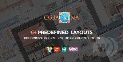 Orianna v1.4.2 - шаблон магазина одежды WordPress