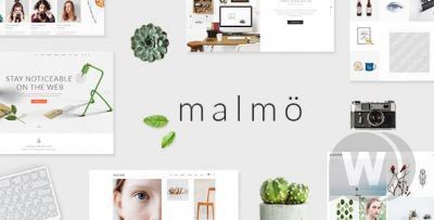 Malm&#246; v1.8.2 - очаровательная тема WordPress