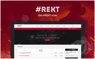 #Rekt 2.1.8.1.0 - премиум стиль XenForo 2
