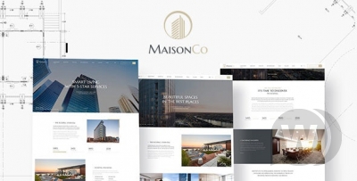 MaisonCo v1.5.1 - тема недвижимости WP