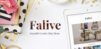Falive v1.2.1 - творческая и модная тема блога WP