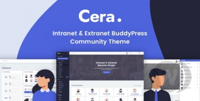 Cera v1.1.12 - шаблон сообщества BuddyPress WordPress