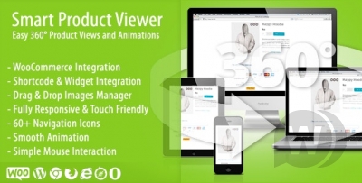 Smart Product Viewer v1.5.2 - 360&#186; плагин анимации WordPress