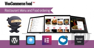 WooCommerce Food v3.0.1 NULLED - меню ресторана и заказ еды WooCommerce