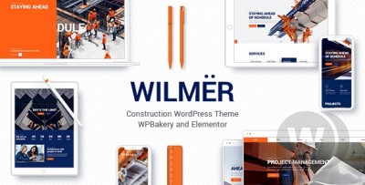 Wilm&#235;r v2.7 NULLED - строительная тема WP