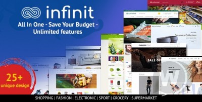 Infinit v1.1.4 - многоцелевая адаптивная тема Shopify