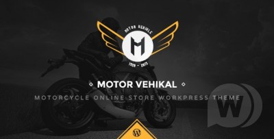 Motor Vehikal v1.6.5 NULLED - тема WordPress для интернет-магазина мотоциклов