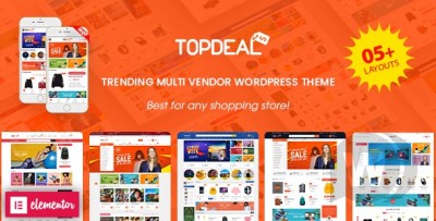 TopDeal v2.3.2 NULLED - многопользовательский шаблон интернет магазина WordPress