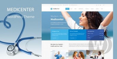 MediCenter v13.3 - тема WordPress для медицинской клиники