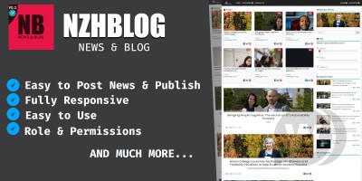 NzhBlog - блог и новостная система PHP