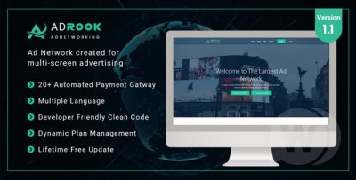 AdsRock v1.1 NULLED - рекламная сеть и платформа цифрового маркетинга