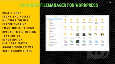 File Manager Plugin For WordPress v7.5.6 - файловый менеджер для WordPress