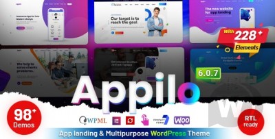 Appilo v6.1.1 NULLED - лендинг приложения WordPress